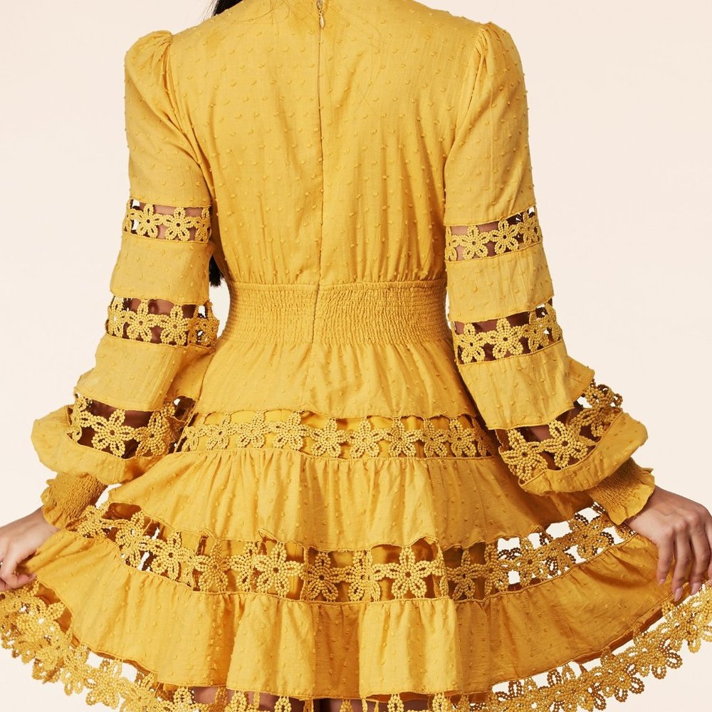 LONG SLEEVE MINI DRESS BY LATISTE - Picture 10 of 13